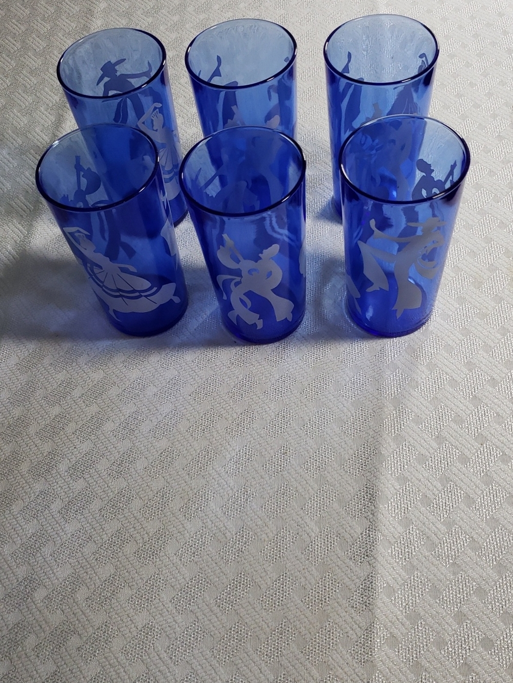 Set 6 Rhumba Ritz Hazel Atlas Glasses